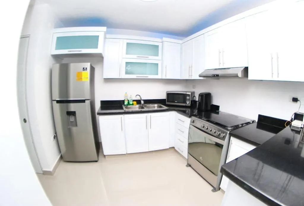Luxurious 3-Bedroom Apartment With Pool & 24/7 Security سانتياغو دي لوس كاباليروس 0*,  جمهورية الدومينيكان
